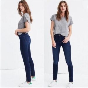 Madewell 10” High Rise Skinny Skinny Jean Sz 26